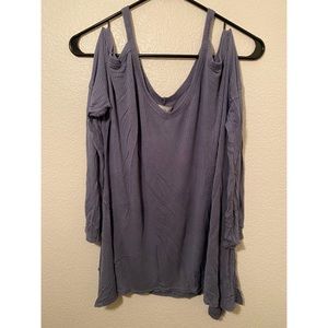 Abercrombie & Fitch Cold Shoulder Blouse
